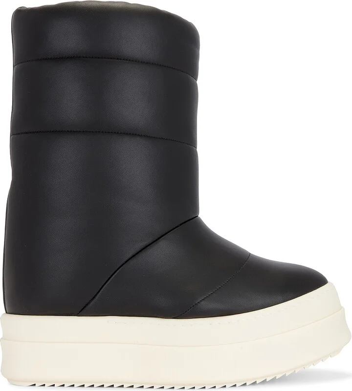 Rick Owens Mega Bumper Lunar in Black