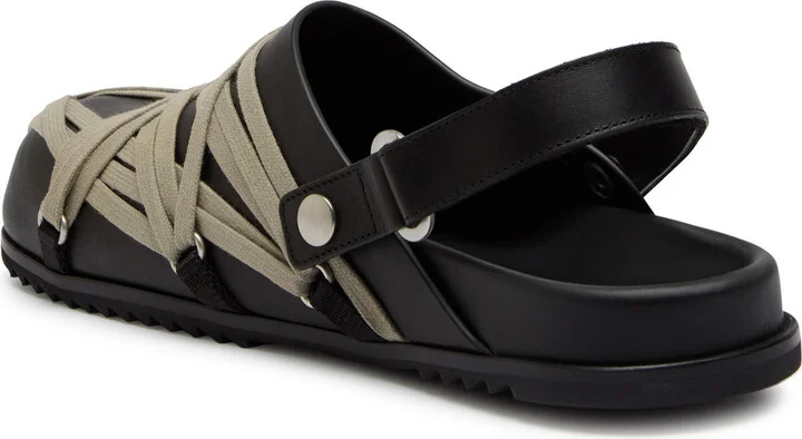 Rick Owens Mega Lace Leather Mules - Image 2