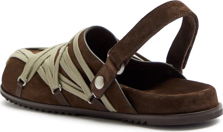 Rick Owens Mega Lace Suede Mules - Image 2