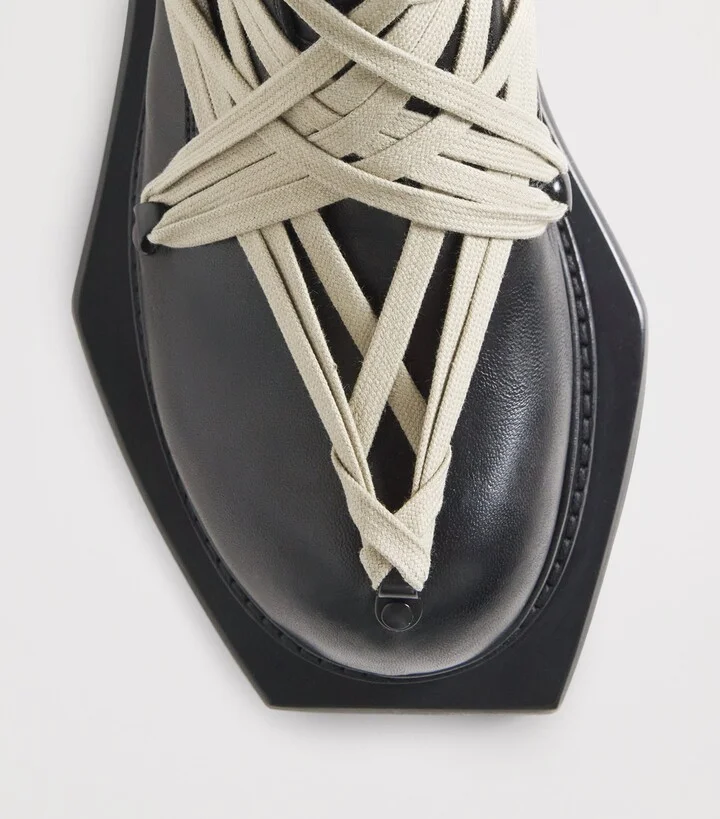 Rick Owens Mega-Lace Turbo Cyclops Boots - Image 5