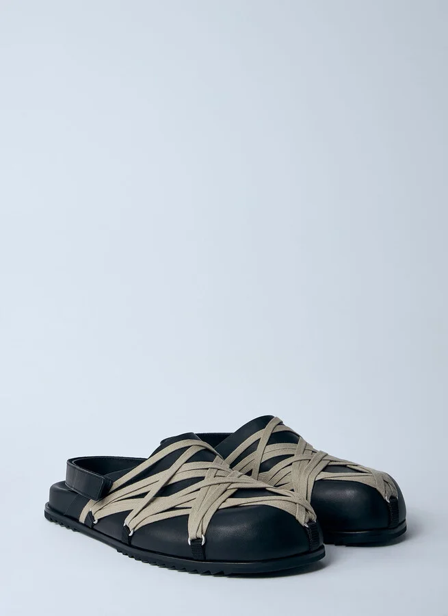 Rick Owens Megalace Mules - Man Mules Black Eu - 45 - Image 2