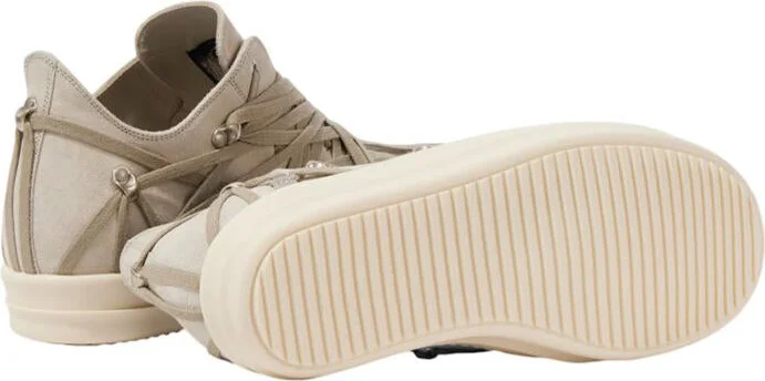 Rick Owens Megalace Sneakers In Suede - Image 5