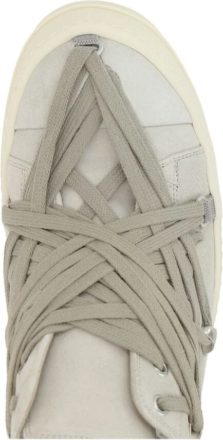 Rick Owens Megalaced Leather Sneakers - Image 2