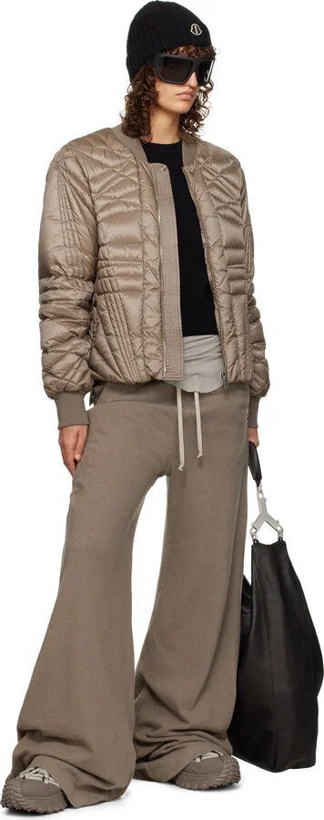 Rick Owens Moncler + Rick Owens Gray Trailgrip Megalace Sneakers - Image 5