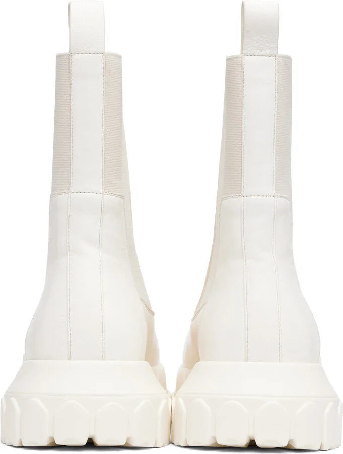 Rick Owens Off-White Concordians Beatle Bozo Tractor Chelsea Boots - Image 2