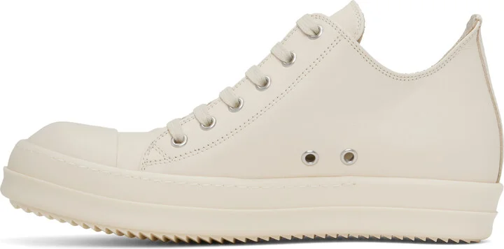 Rick Owens Off-White Hollywood Low Sneaks Sneakers - Image 3