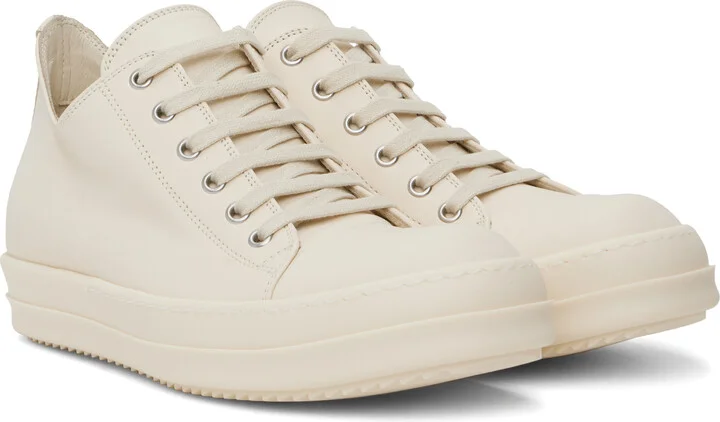 Rick Owens Off-White Hollywood Low Sneaks Sneakers - Image 4