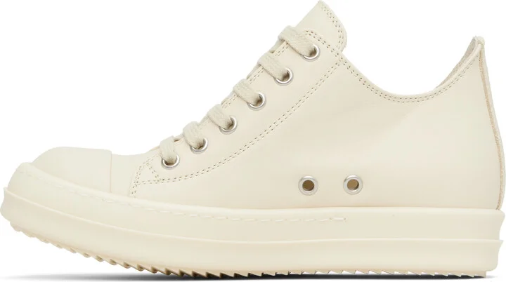 Rick Owens Off-White Hollywood Low Sneaks Sneakers - Image 3