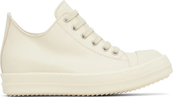 Rick Owens Off-White Hollywood Low Sneaks Sneakers