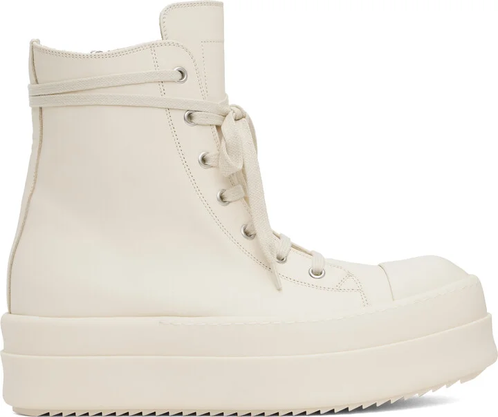 Rick Owens Off-White Hollywood Mega Bumper Sneaks Sneakers