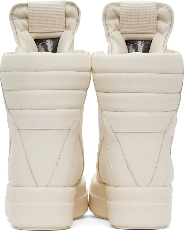 Rick Owens Off-White Hollywood Mega Geobasket Sneakers - Image 2