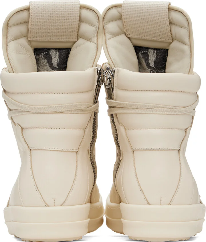 Rick Owens Off-White Porterville Geobasket Sneakers - Image 2