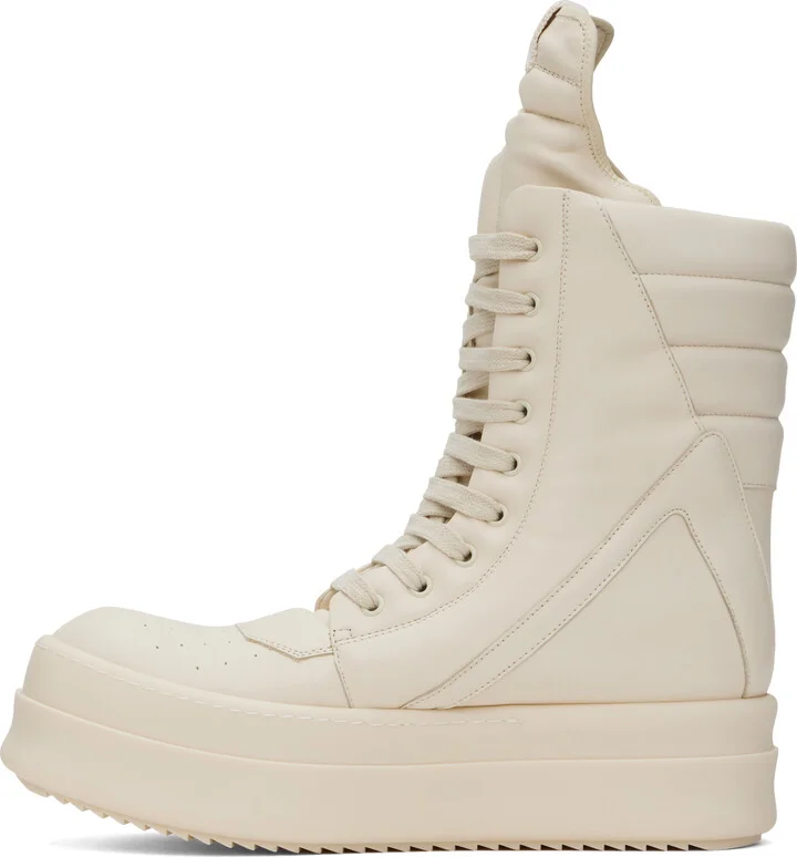 Rick Owens Off-White Porterville Mega Geobasket Sneakers - Image 3
