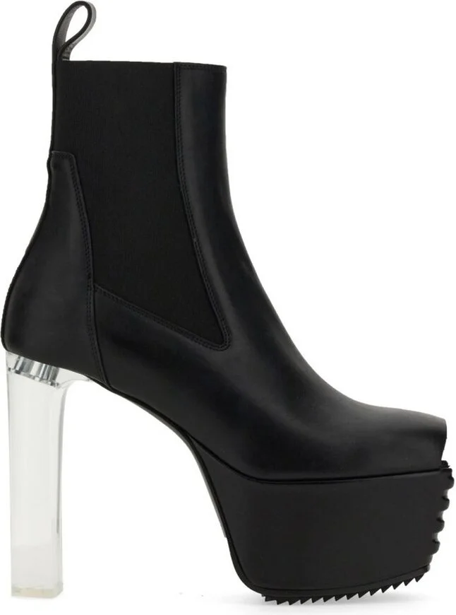 Rick Owens Open-Toe Heeled Boots