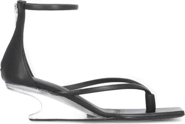 Rick Owens Open Toe Straped Sandals