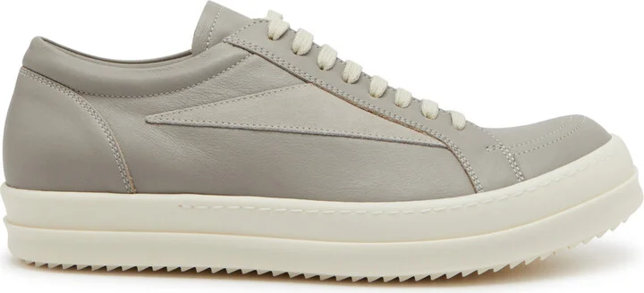 Rick Owens Panelled Leather Sneakers