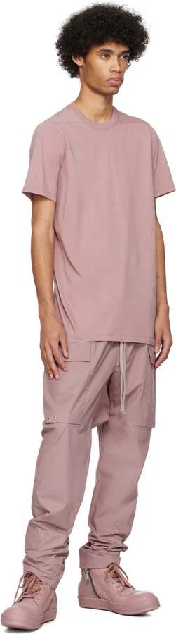 Rick Owens Pink Geobasket Sneakers - Image 5