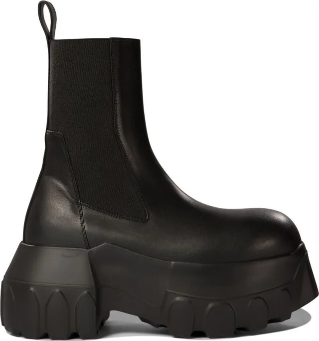 Rick Owens Porterville Beatle Mega Tractor Ankle Boots