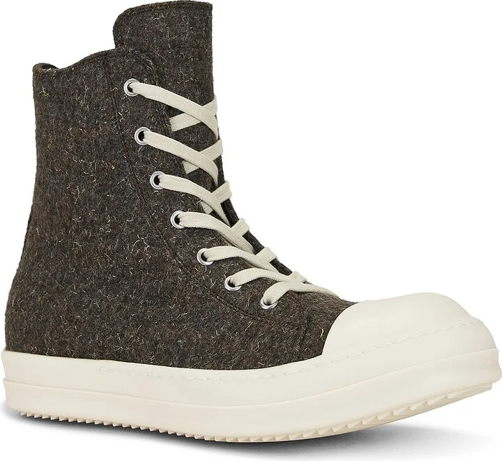 Rick Owens Ramone Sneaker in Grey - Image 2