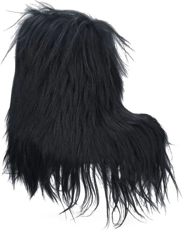Rick Owens Round Toe Boots