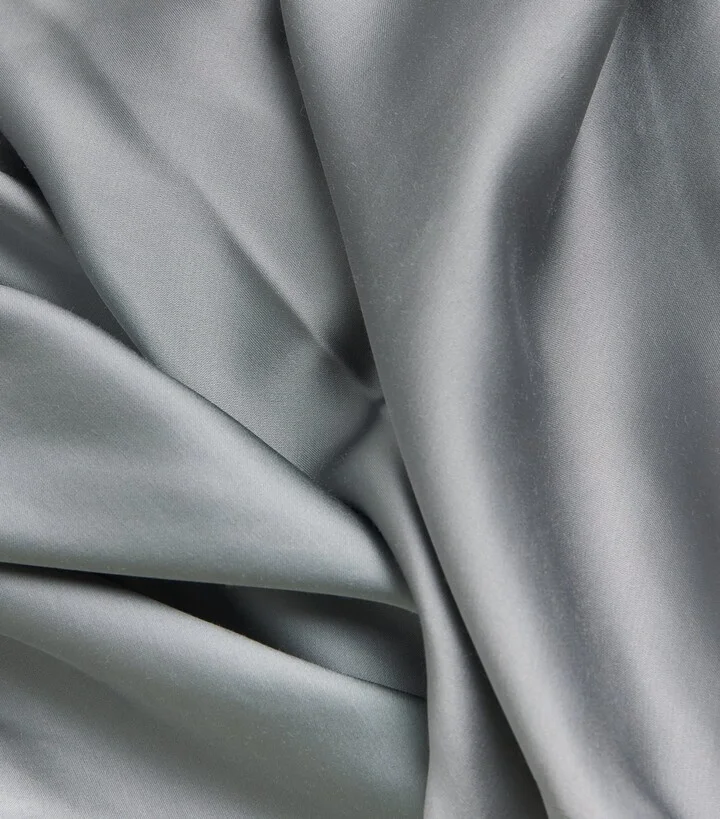 Rick Owens Satin Asymmetric Seb Midi Dress - Image 5