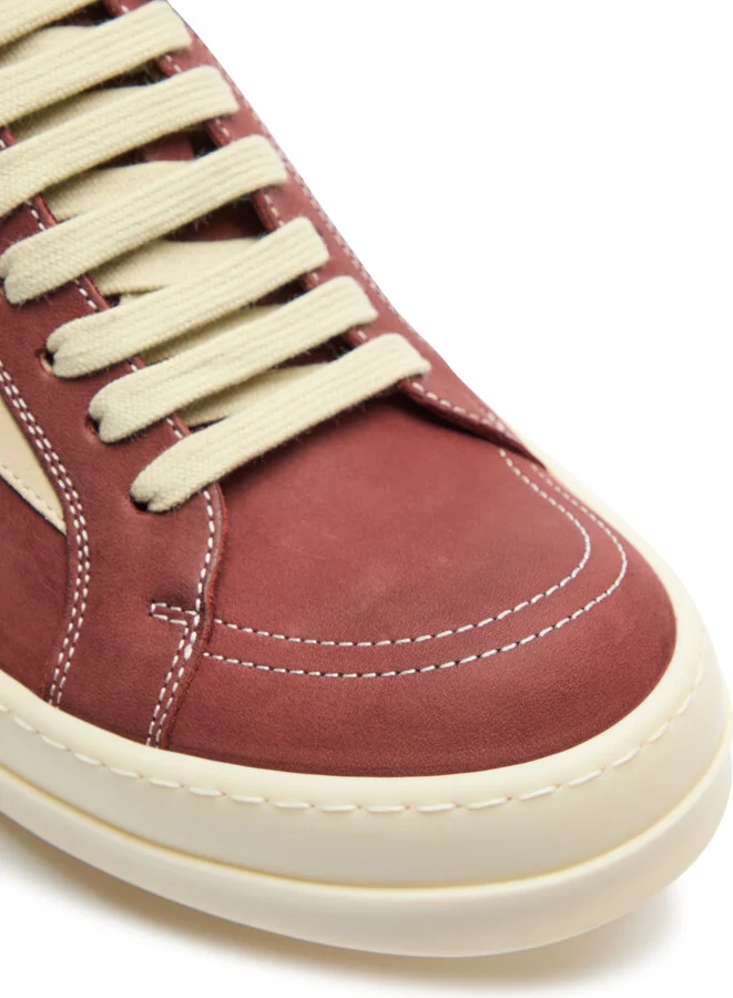Rick Owens Suede and Leather Sneakers - Image 4