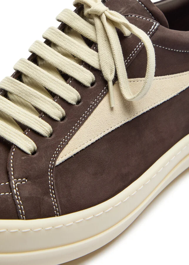 Rick Owens Suede and Leather Sneakers - Image 7