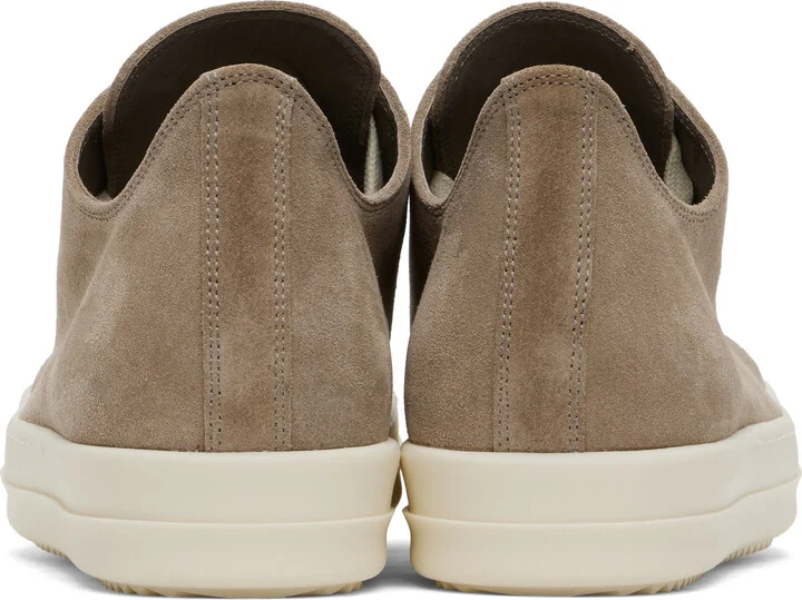 Rick Owens Taupe Hollywood Low Sneakers - Image 2