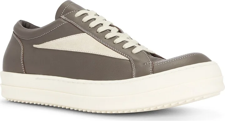 Rick Owens Vintage Sneaker In Dust & Milk in Brown - Image 2