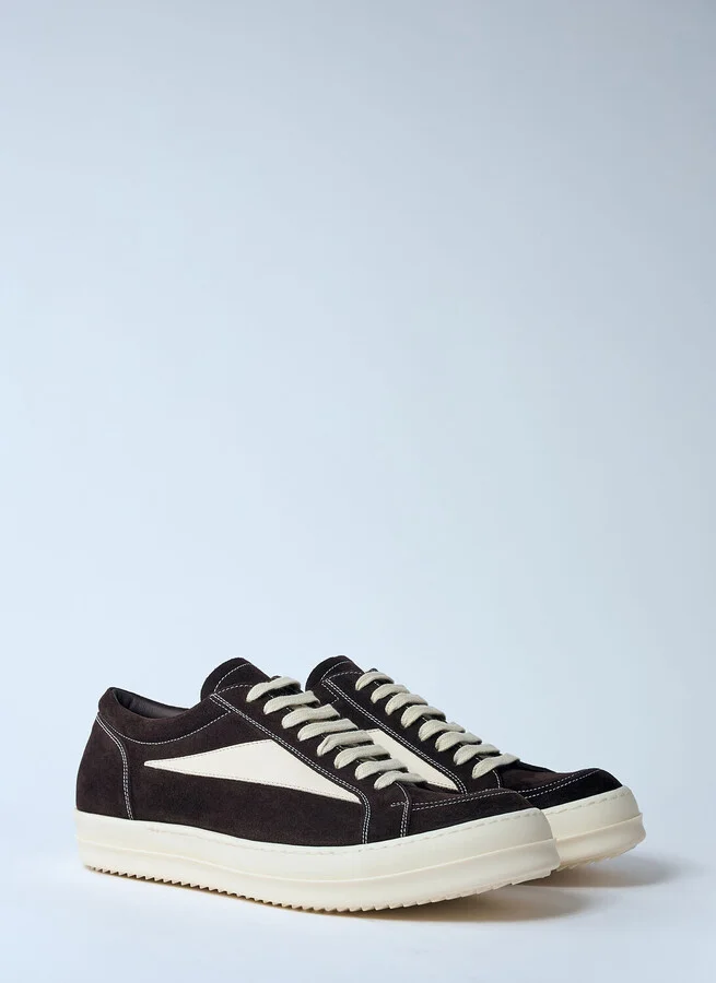 Rick Owens Vintage Sneakers - Man Sneakers Brown Eu - 40 - Image 2