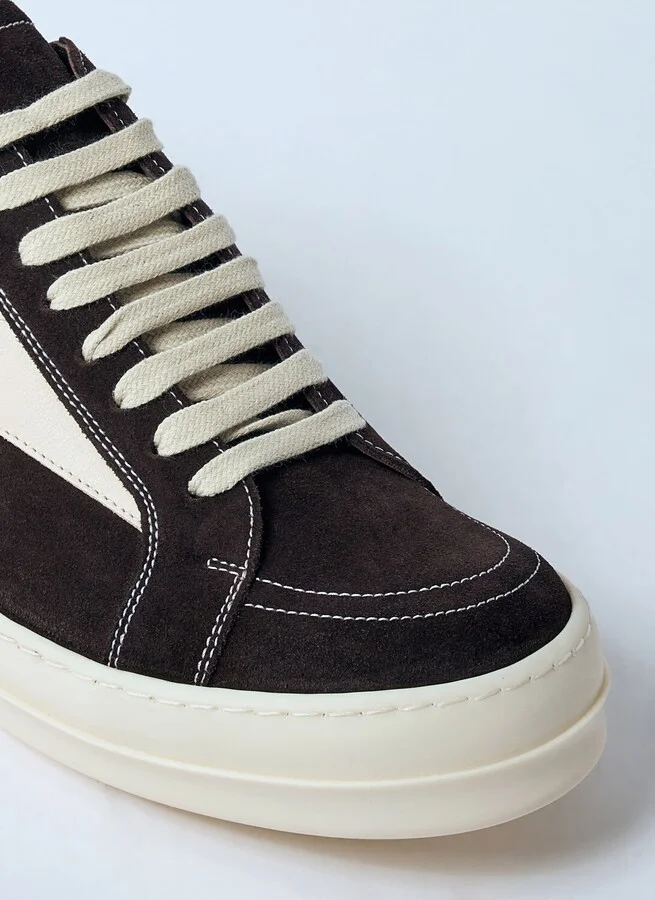 Rick Owens Vintage Sneakers - Man Sneakers Brown Eu - 40 - Image 3