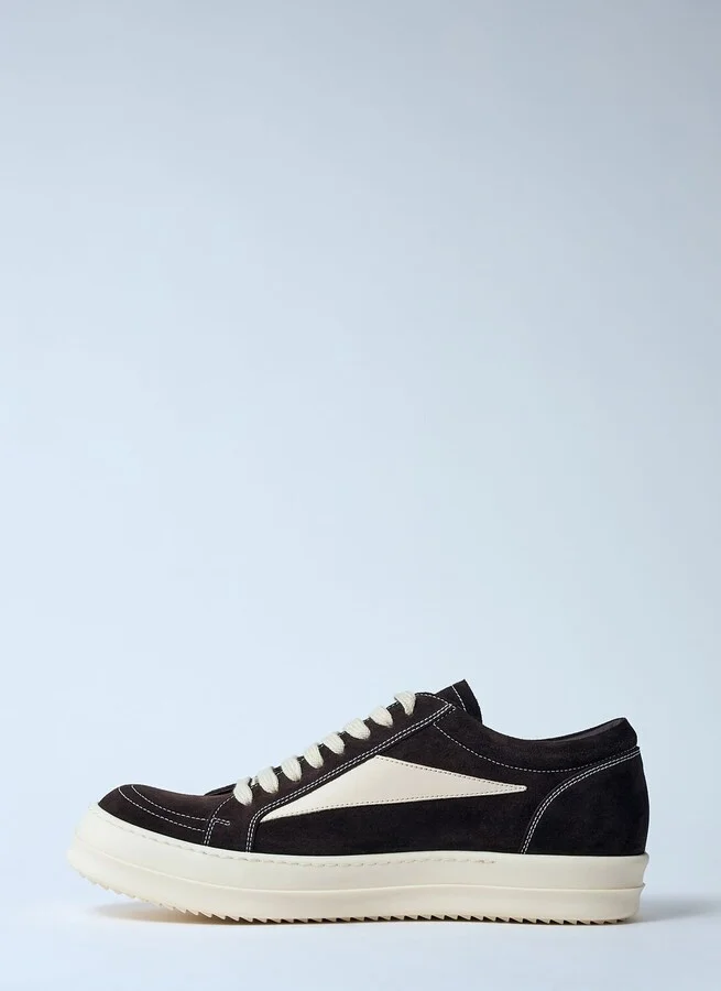 Rick Owens Vintage Sneakers - Man Sneakers Brown Eu - 40 - Image 4
