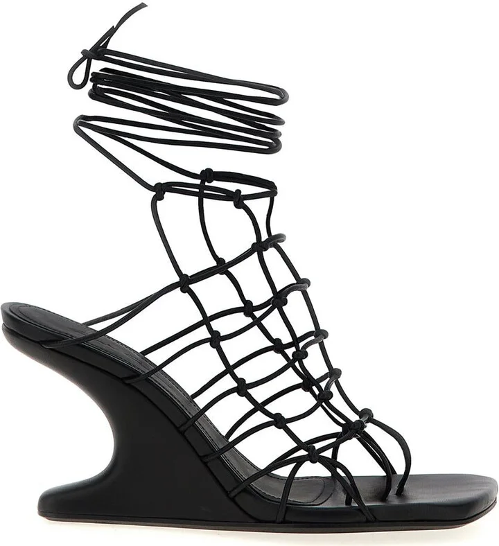 Rick Owens 'Web Cantilever' Sandals