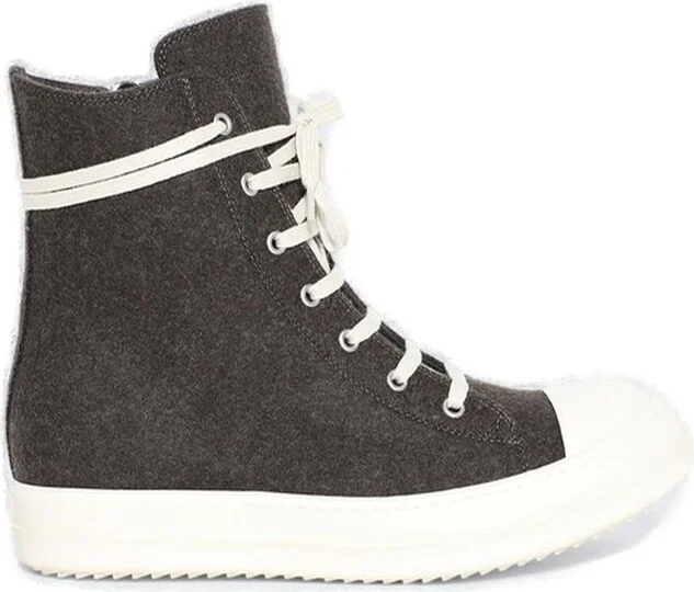 Rick Owens Wmns Porterville High Lace-Up Sneakers