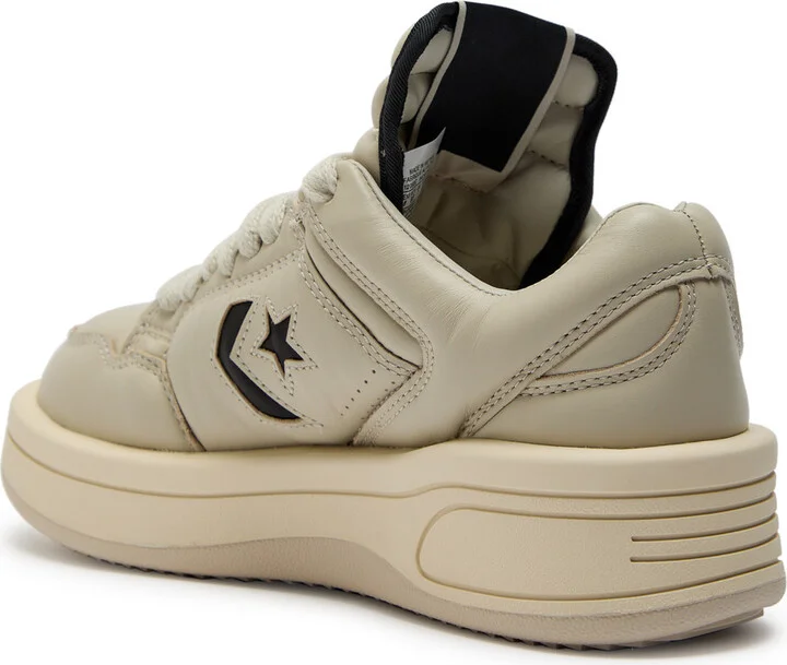 Rick Owens X Converse Drkshdw Padded Leather Sneakers - Image 2
