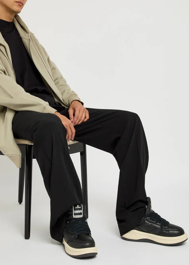 Rick Owens X Converse Drkshdw Padded Leather Sneakers - Image 5