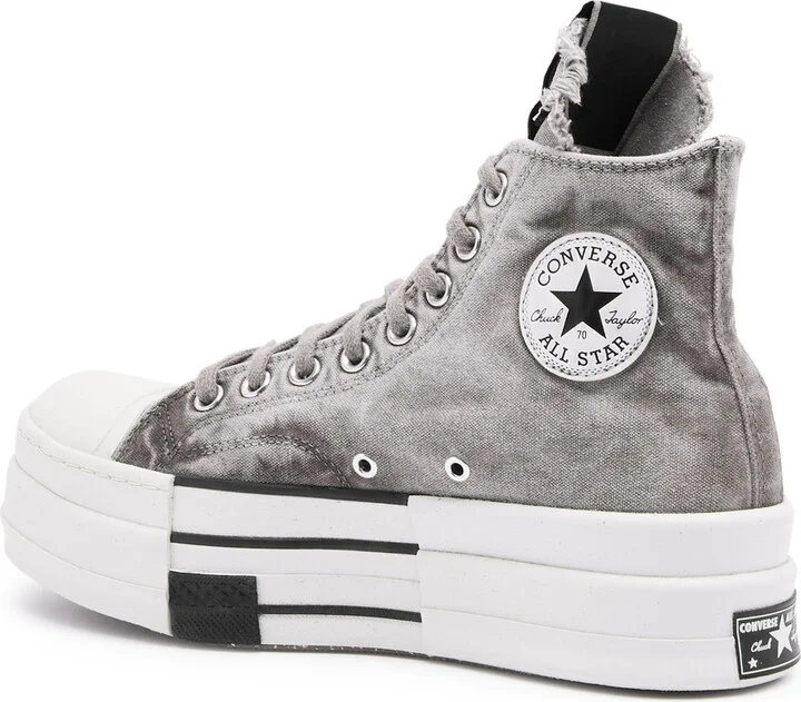 Rick Owens X Converse Drkstar Canvas Hi-top Sneakers - Image 2