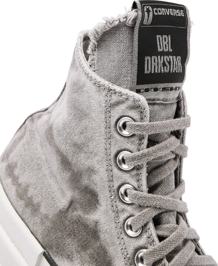 Rick Owens X Converse Drkstar Canvas Hi-top Sneakers - Image 4
