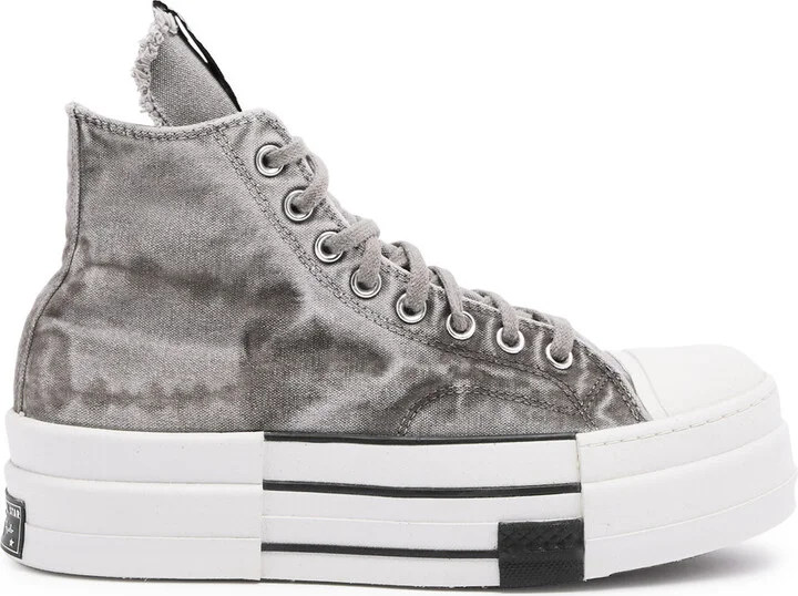Rick Owens X Converse Drkstar Canvas Hi-top Sneakers
