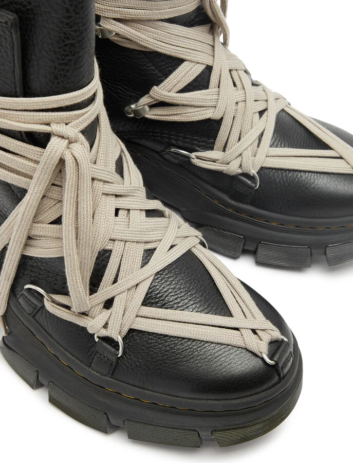 Rick Owens X Dr. Martens Mega Leather Boots - Image 3