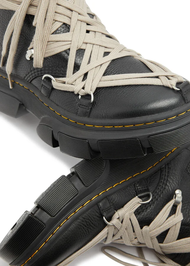 Rick Owens X Dr. Martens Mega Leather Boots - Image 4