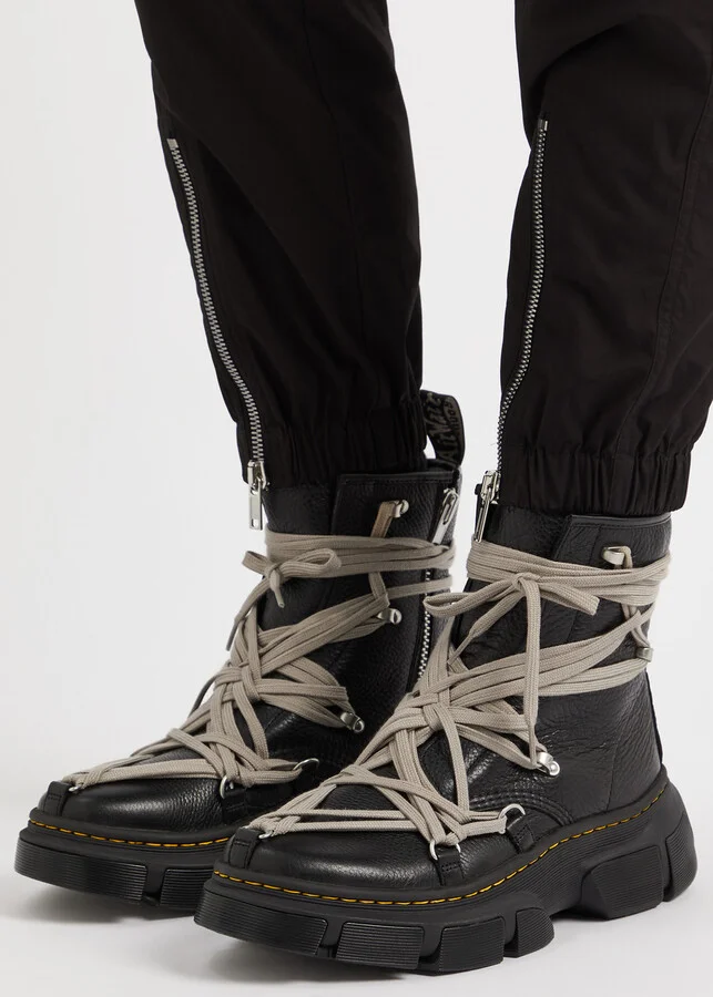 Rick Owens X Dr. Martens Mega Leather Boots - Image 5
