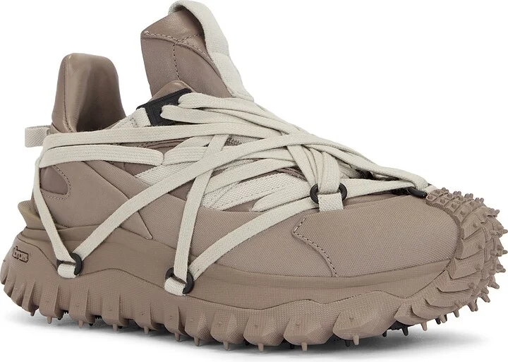 Rick Owens X Moncler Trailgrip Megalace Sneaker in Grey - Image 2
