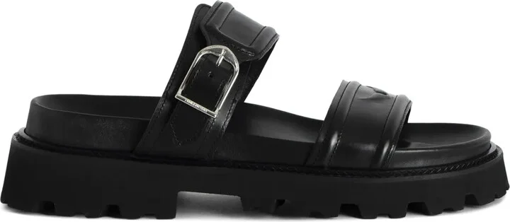 Ride leather sandals