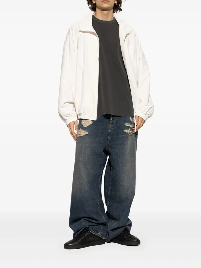 Rider leather low-top sneakers - Image 5