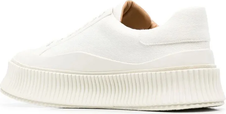 Ridged Low-Top Sneakers - Image 3