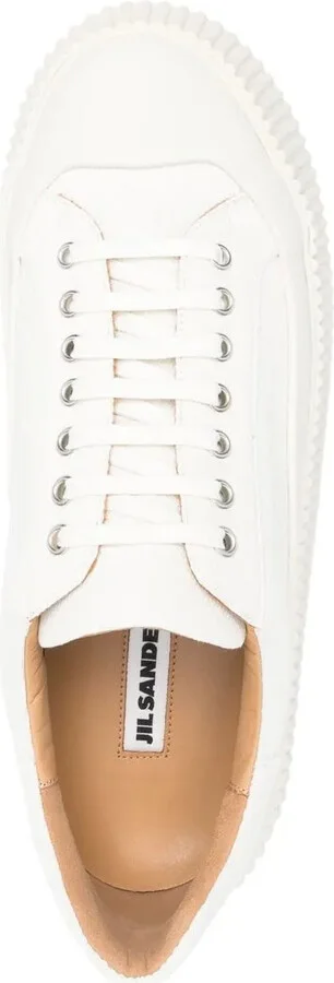 Ridged Low-Top Sneakers - Image 4