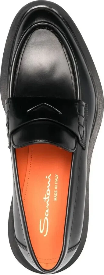 Ridged-Rubber Sole Loafers - Image 4