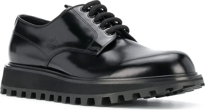 ridged sole Derby shoes - Image 2