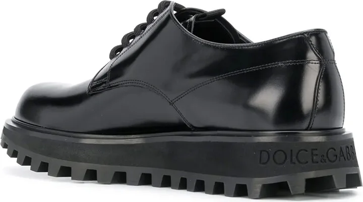 ridged sole Derby shoes - Image 3